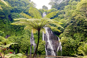 Banyumala Waterfalls with Tanah Lot Sunset Tour