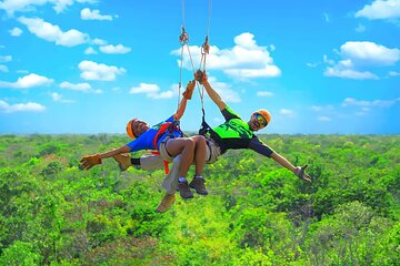 High End ATV Tour! Ziplines & Underground Cenote from Tulum