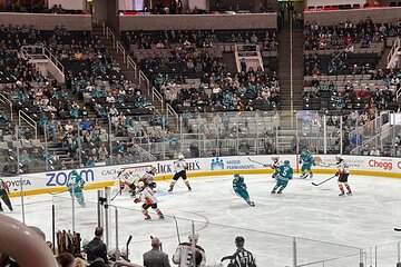 San Jose Sharks Ice Hockey Game Ticket at SAP Center