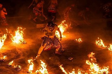 Kecak Fire Dance and Uluwatu Temple Private Half Day Tour