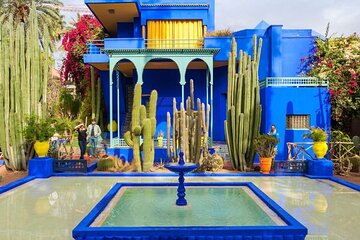 Skip the line at : Majorelle Garden and Palm Garden.