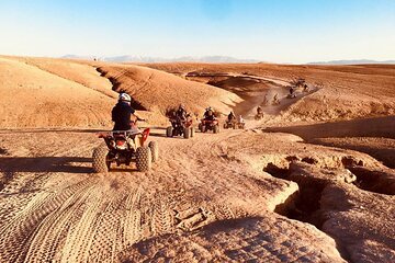 Quad And Camel Private Ride in Agafay Desert 