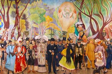 Private Tour of Murals in Downtown: Rivera, Orozco, Siqueiros and Cauduro