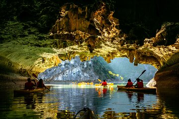 From Hanoi/Cat Ba: Lan Ha-Ha Long Bay Full Day Boat trip