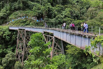 Private Hike to the Hidden Railway Line near Medellin