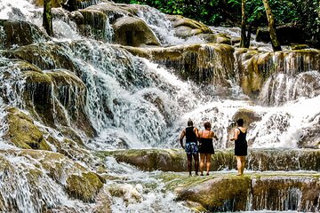 Dunn's River Falls & Blue Hole Combo Tour from Ocho Rios