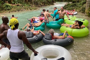 Combo Blue Hole & River Tubing Tour from Ocho Rios