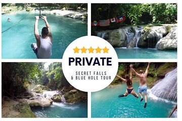 [PRIVATE] Blue Hole & Secret Falls Tour with Entrance Fees