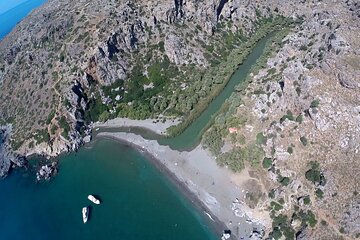 Preveli Palm Beach Tour from Rethymno - by private boat