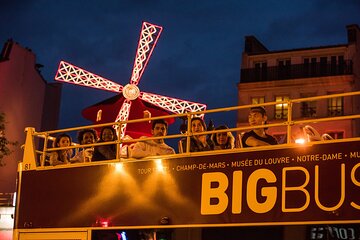 Big Bus Paris Open Top Night Tour