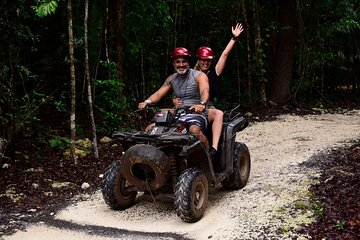 Outstanding Horseback Riding Tour with ATV, Ziplines and Cenote