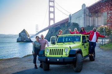 San Francisco 3-Hour Private Group Open Top Jeep City Tour