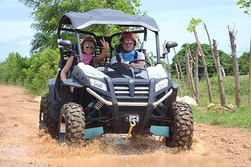 Guided Tour in Polaris (4X4) by Macao Beach, Taino Cave and Typical House