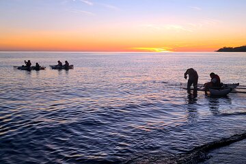 Sunset and Glow Clear Kayak Tour in Olowalu