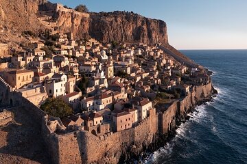 Full Day Private Tour to Monemvasia Medieval Fortress Town and Sparta 