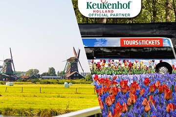 Amsterdam: Windmills, Marken, Volendam and Guided Keukenhof Visit