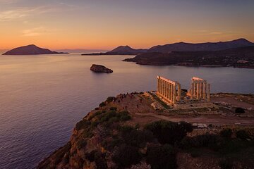 From Athens: Half day tour to Temple of Poseidon, Cape Sounio (Athens Riviera)