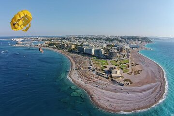 Private Parasailing at Rhodes Elli Beach