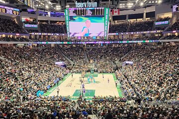 Milwaukee Bucks Basketball Game Ticket at Fiserv Forum