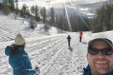 Snowshoe OR Cross Country Ski Tours in Glacier National Park