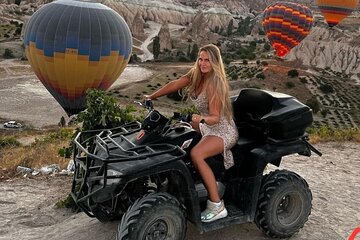 Cappadocia ATV Tour at sunset 