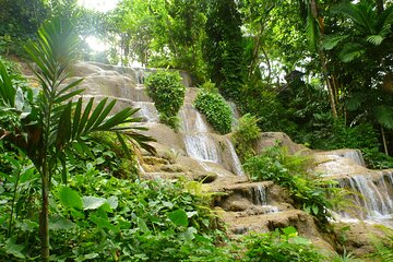 Konoko Falls & Park, Blue hole and Scotchies Tour with Shopping