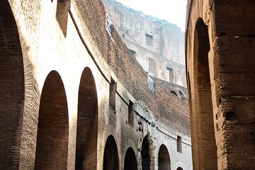 Colosseum Underground Semi-Private Tour with Roman Forum & Gladiator Arena