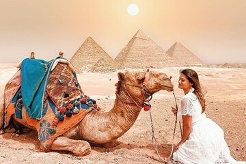 Pyramids of Giza And Cairo Tour By Bus from Sharm 