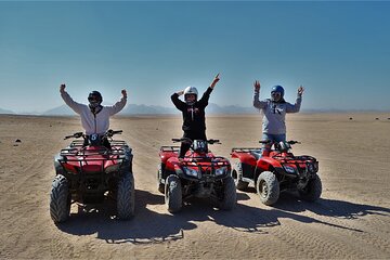 Private ATV Quad Tour Safari With Dinner and Show - Hurghada
