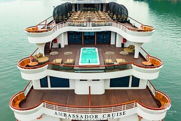 The Most Luxury Day Tour in Halong Bay with Ambassador Cruise