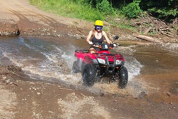 Super ATV tour 2 hours on the beach and wildlife forest trails