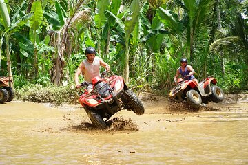 Bali Quad Bike Adventure - Monkey Forest and Tegenungan Waterfall