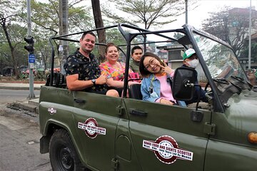 Hanoi Jeep Tours : City & Countryside Half Day Jeep Tours Combo 