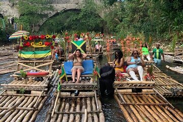 Great River Bamboo Rafting & Limestone Massage from Montego Bay