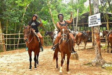 Half Day Horseback Riding Adventure with Cenotes in the Jungle 