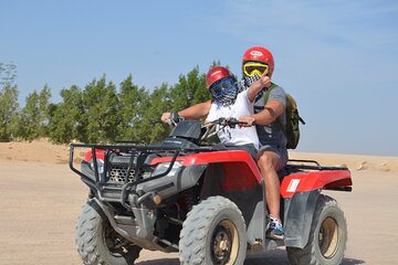 Sunset Quad Bike Safari with Bedouin Dinner and Show from Sharm