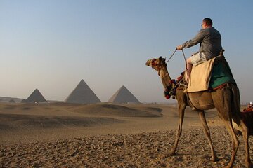 Sunset/sunrise Camel Ride Around Giza Pyramids With Transfers