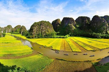 Private Ninh Binh Full Day (Bich Dong -Tam coc -Mua cave- Biking)