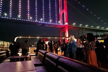 Luxury Bosphorus Dinner Cruise & Shows Private Table & Free Wi-Fi