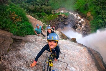 Waterfall climbing and Zipline Tour From Medellin