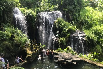 Purification Holy Bath at Beji Gria Waterfall 