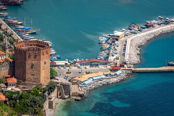 Summer Alanya Castle and Cave Full Day Tour from Side