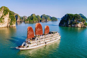 Arcady Boutique Cruise in Halong Bay from Hanoi by Expressway