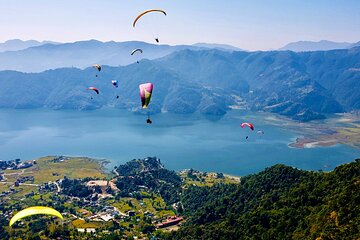 Pokhara in 5 Hours: Lake, Museum, Cave, Falls & Pagoda Hill