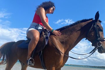Horseback Riding + Bamboo River Rafting Experience from Ocho Rios