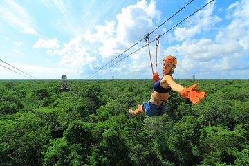 ATV Extreme Adventure Single with Ziplines and Cenote Swim