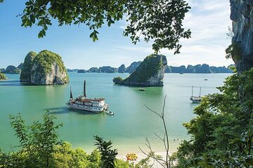 Garden Bay Cruises - Traditional Wooden Boat to Bai Tu Long Bay