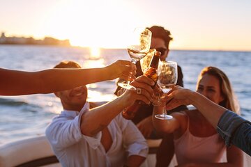 Private VIP Amalfi Coast Sunset Yacht Cruise with Aperitif