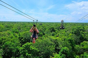 ATV Extreme Adventure Single with Ziplines & Cenote Swim