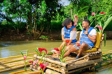 Reggae Rafting Experience with Power Snorkel Party Cruise